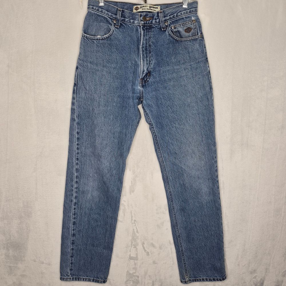 Harley-Davidson Classic Blue Straight‎ Jeans Size 30 x 31